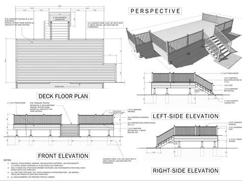 DECK design, permitting drawings, and 3D renders | Upwork