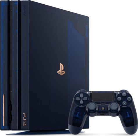 Sony PlayStation 4 Pro - 2TB 500 Million Limited Edition blau ...