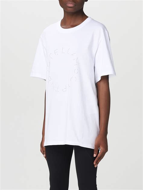 Stella Mccartney T Shirt For Woman White Stella Mccartney T Shirt 6j01583spx38 Online On