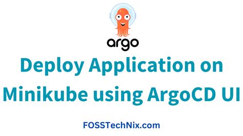 How To Deploy Application On Minikube Using Argocd Ui