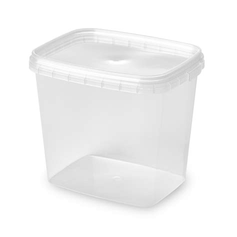 550ml Clear Plastic Recatangular Tamper Evident Deli Container And Lids