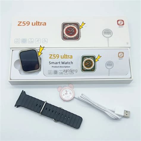 Hot Sale Z59 Ultra Smart Watch 202 Inch Screen Rotating Dual Buttons