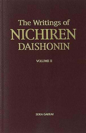 The Writings Of Nichiren Daishonin Volume II Nichiren Daishonin The