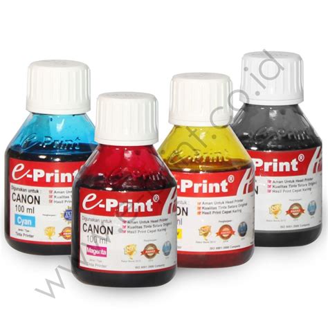 Tinta Printer E Print Reguler 200ml E Print Indonesia