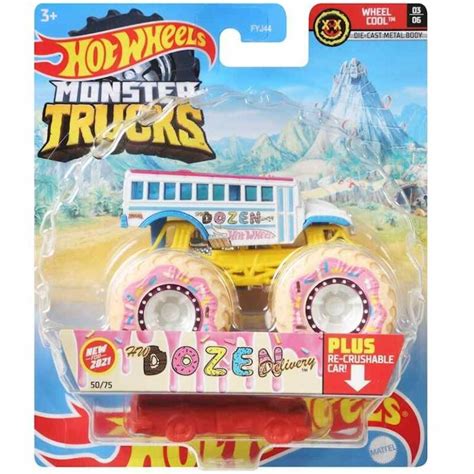 Hot Wheels Monster Trucks 1 24 Hw Pizza Co Thomas Online