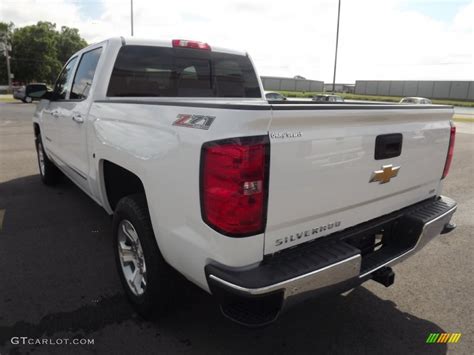 Summit White Chevrolet Silverado Ltz Z Crew Cab X