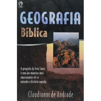 Geografia B Blica Claudionor De Andrade Capa Mole Paperback