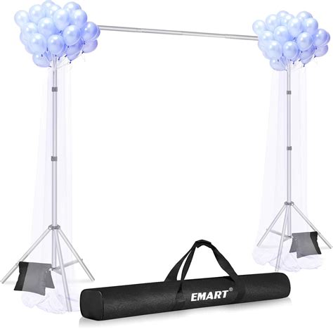 Amazon Emart Backdrop Stand X Ft Wxh Photo Studio Adjustable