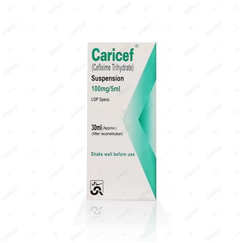 Buy Caricef Susp 100 Mg 30 Ml Online Shopping Medicine — Dvago®