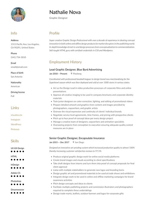 Graphic Designer Resume & Guide | 24 Examples | 2023