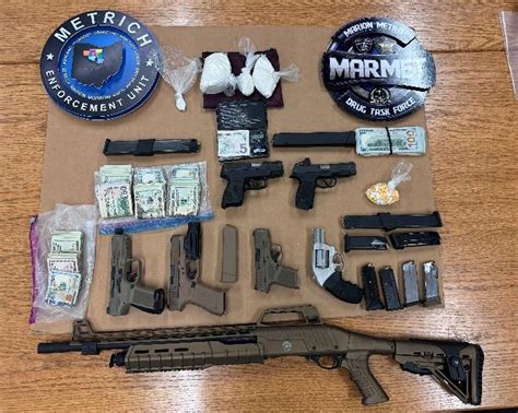 Marmet Drug Task Force Executes Seven Search Warrants Seizes Large