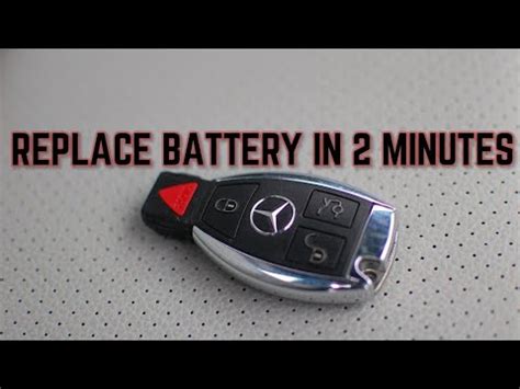 Mercedes Benz Key Fob Battery Change – How To DIY Learning Tutorials | Car Fix DIY Videos