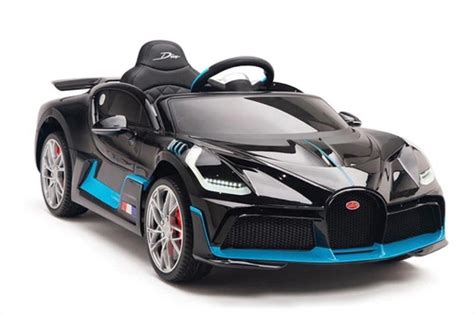 Montable Eléctrico Bugatti Divo Línea Premium Control niños Meses sin