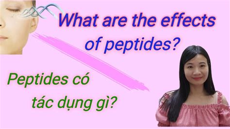 Peptide C T C D Ng G What Are The Effects Of Peptides Youtube