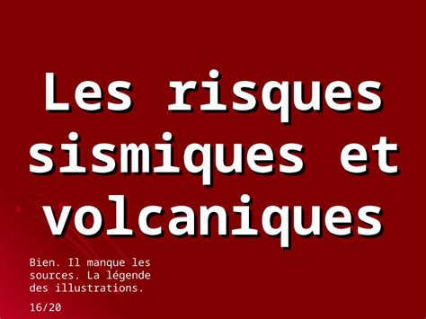 PPT Les Risques Sismiques Et Volcaniques DOKUMEN TIPS