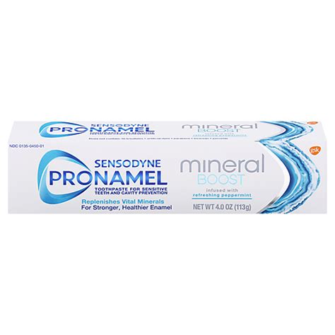 Sensodyne Pronamel Mineral Boost Refreshing Peppermint Toothpaste Oz