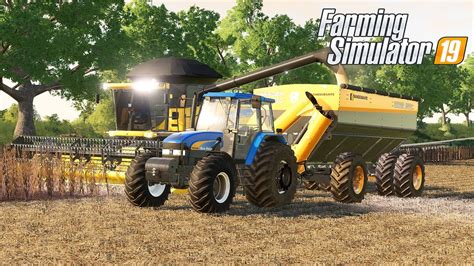 BOTANDO PRESSÃO NA SAFRA DA SOJA Farming Simulator 19 Estância São