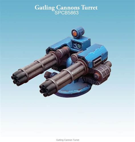 New Sci Fi Tank Turrets From Spellcrow