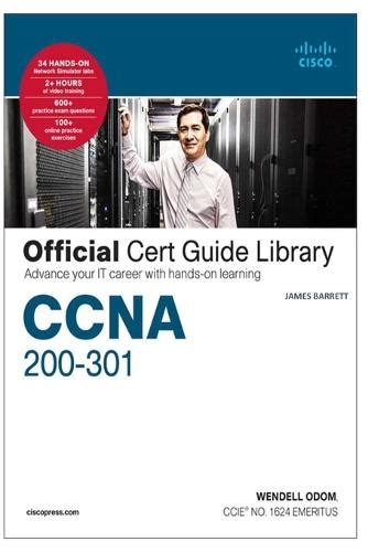 CCNA 200 301 Official Cert Guide Library By James Barrett Waterstones