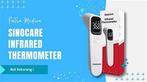 Unboxing Sinocare Termometer Digital Infrared Aet R1d1 Youtube