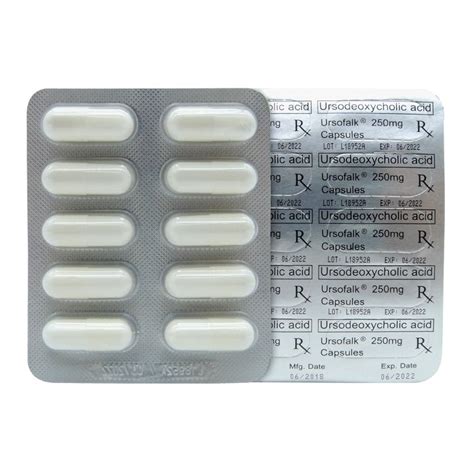 URSOFALK Ursodeoxycholic Acid 250mg Capsule 60 S Price In The