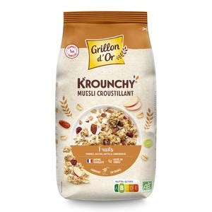 Acheter Grillon Or Krounchy Muesli Croustillant Aux Fruits Bio Kg