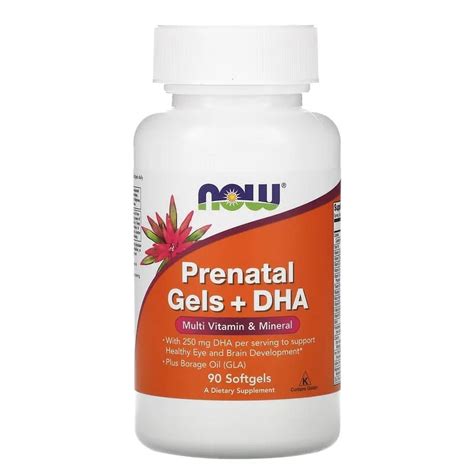 Now Prenatal Gels plus DHA (90sgels) – купить витамины для беременных в ...