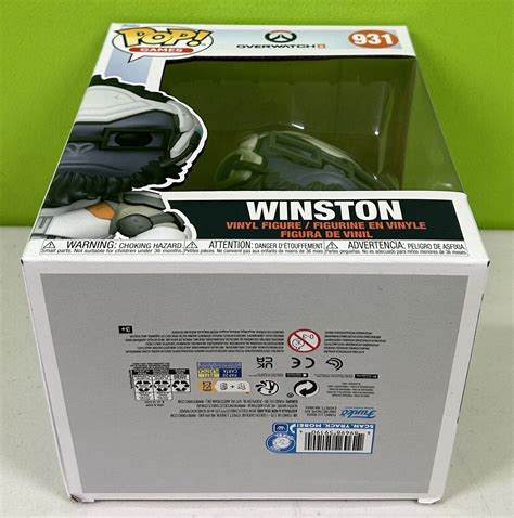 Winston Overwatch Funko Pop Inch Super Figure Brand New