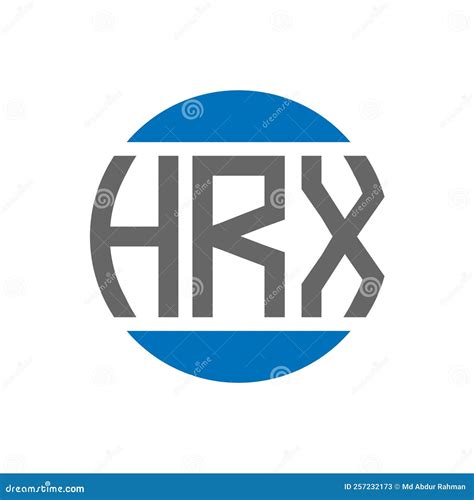 HRX Letter Logo Design on White Background. HRX Creative Initials ...