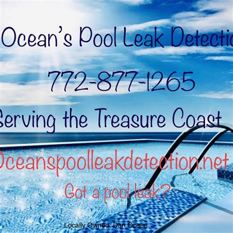 Ocean’s Pool leak detection | Port Saint Lucie FL