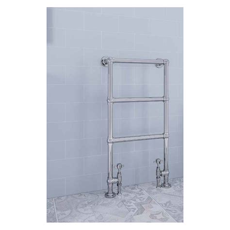 Eastbrook Windrush Traditional Chrome Towel Rail 950mm High X 600mm Wide