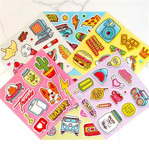 Planchas De Stickers X Pop Tienda Ureo