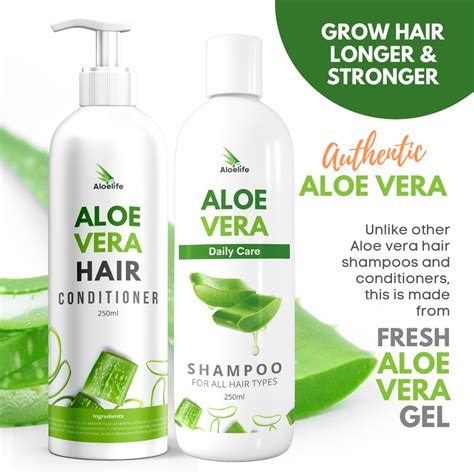 Aloelife Aloe Vera Shampoo And Conditioner Bundle Shopee Philippines