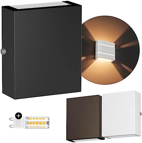 Arandela Mini Slim Moderna Efeito Interna Externa Led W G Bivolt