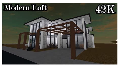 Bloxburg Loft Exterior