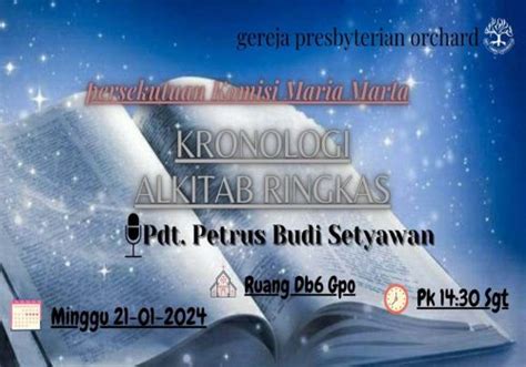 Kegiatan Resouces Dan Pelayanan Gereja Presbyterian Orchard