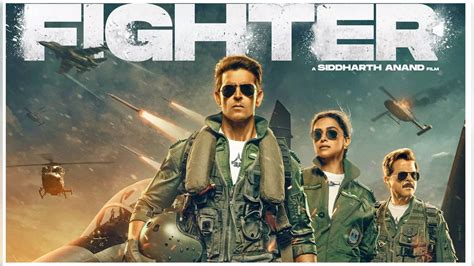 Fighter Stars Hrithik Roshan, Deepika Padukone Share New Poster On ...