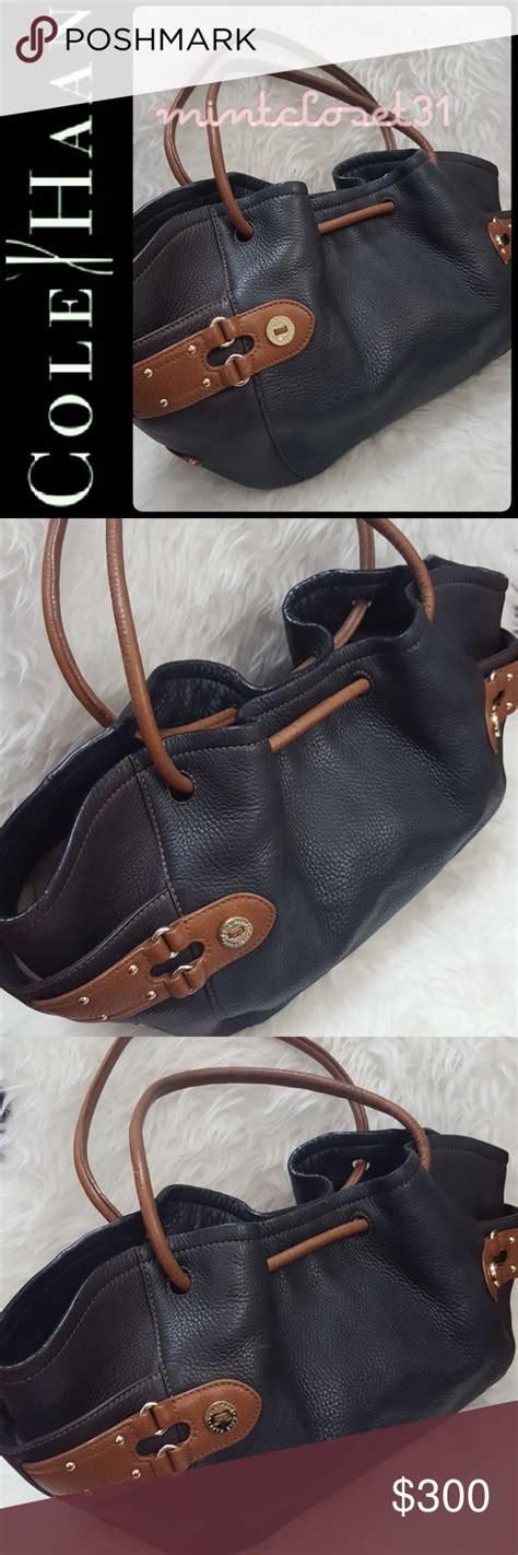 Cole Haan Leather Cinched Hobo Leather Cole Haan Bag Clothes Design