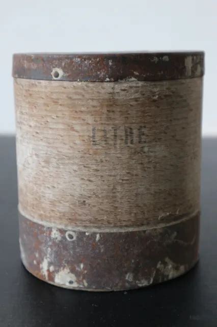 ANCIENNE PETITE MESURE A Grains 1 Litre ART POPULAIRE EUR 10 00