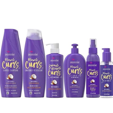 Immediate Delivery Authentic Aussie 3 Minute Miracle Curls Shampoo Deep Conditioner Detangling