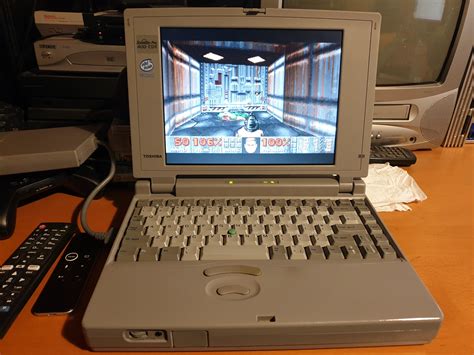 Playing Doom On My Toshiba Satellite Pro 400cdt Rretrobattlestations