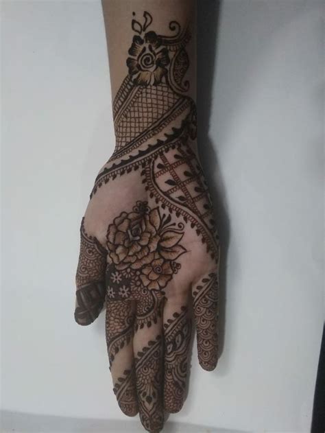 Pin By Affrin Khan On Indian Beautiful Mehndi Henna Hand Tattoo Hand