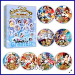 Walt Disney Classics 24 Movie Movies Animation Collection Blu-ray DVD ...