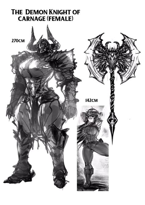 Demon Armor Concept Art