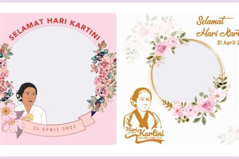 Gratis Link Twibbon Hari Kartini 2022 Dengan Desain Menarik Dan Cara