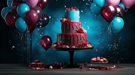 Birthday cake background 29559769 Stock Photo at Vecteezy