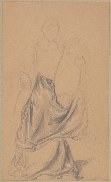 Study of a nude boy against a landscape by Józef Simmler Artvee