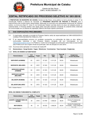 Preenchível Disponível Prefeitura Municipal de Caiabu Fax Email