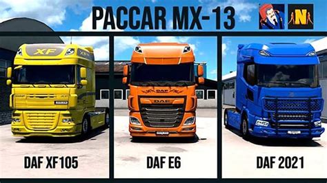 ETS2 DAF Paccar MX 13 Sound By Kriechbaum 1 43 V 3 2 Trucks Mods