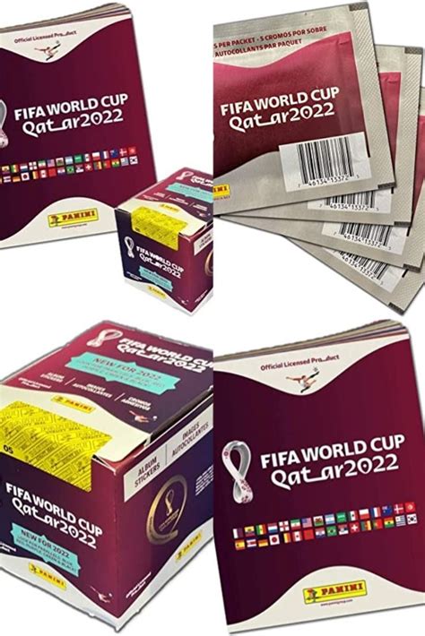 Panini Fifa World Cup Qatar Album Box Packs Stickers Per